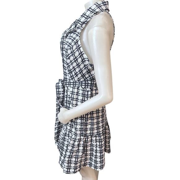 Anthropologie Maeve Plaid Retro MIni Dress Collared Coastal 12 - Picture 2 of 12